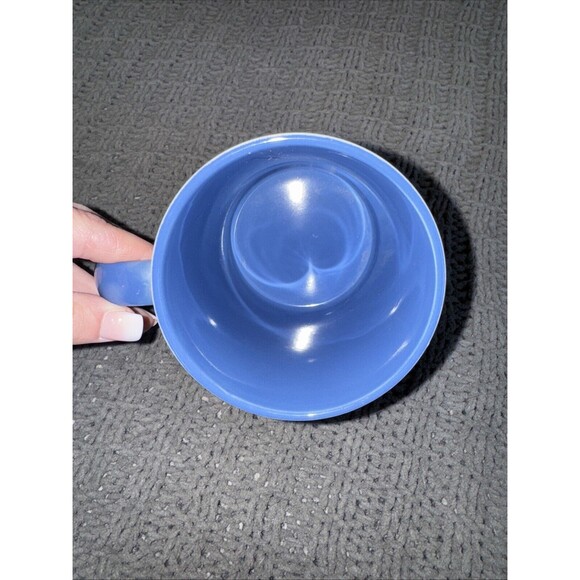 Tommy Bahama Big Wave Coffee Mug 20 Oz White Blue - Picture 3 of 5